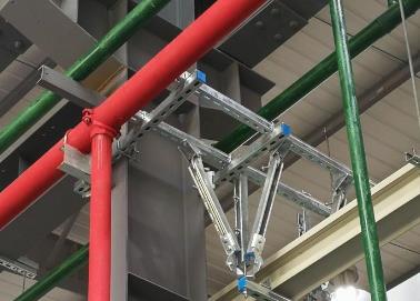 安阳市该抗震支架的整体式支吊架结构协调性好